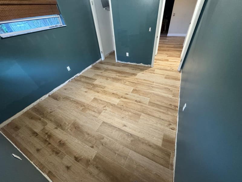 Vinyl Plank & Laminate job by JR Flooring, Brevard County, FL