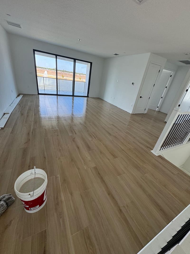 Vinyl Plank & Laminate job by JR Flooring, Brevard County, FL