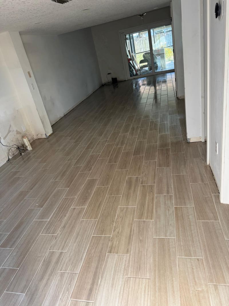 Tile & Stone job by JR Flooring, Brevard County, FL