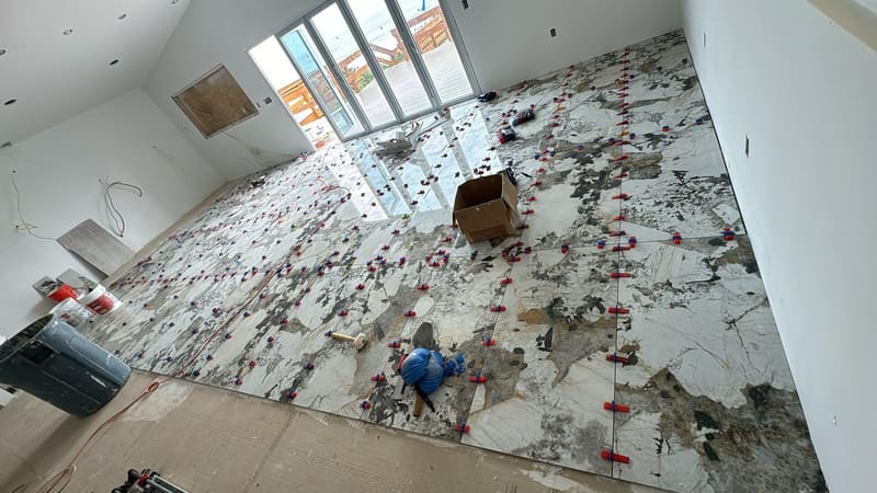 Tile & Stone job by JR Flooring, Brevard County, FL